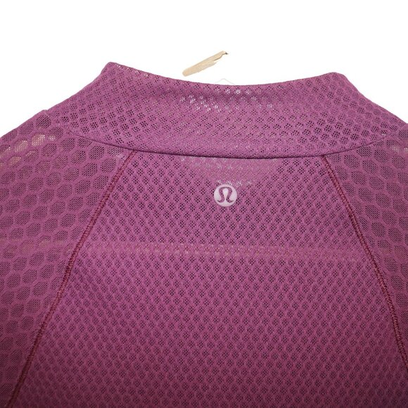 Lululemon Geo Long Sleeve *lululemon lab Plum - Picture 5 of 6
